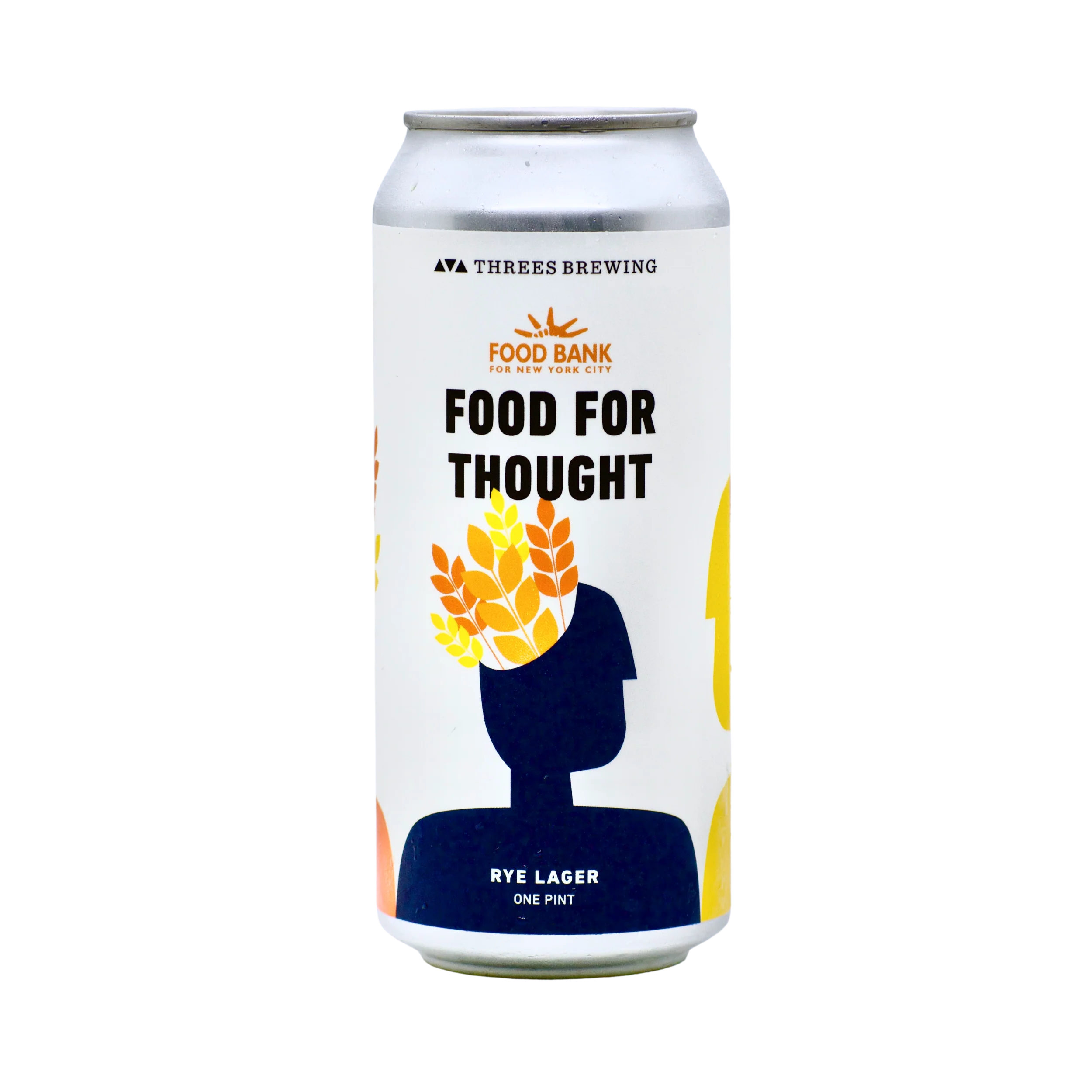 Food For Thought (Rye Lager) - Collaboration with Food Bank For New York City