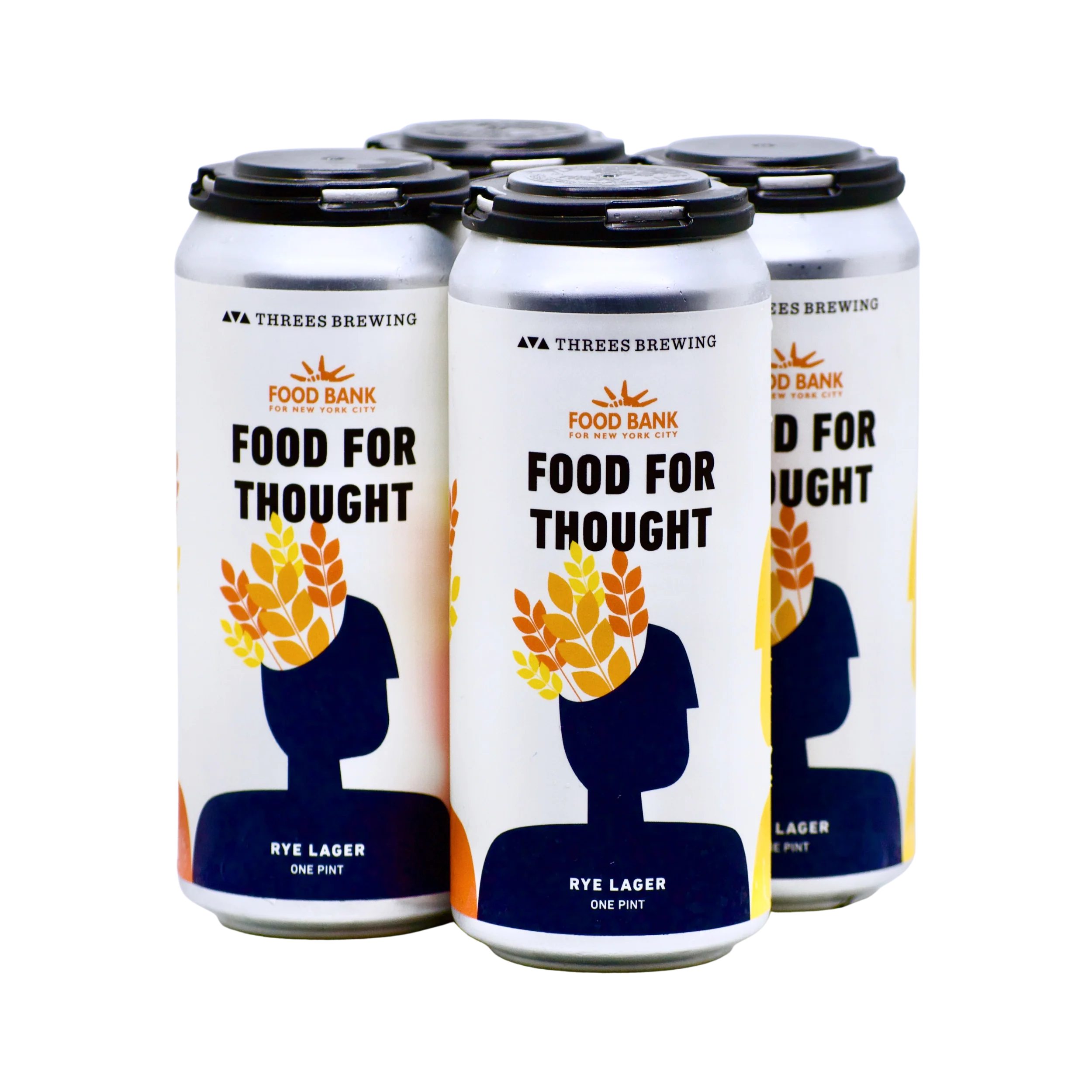 Food For Thought (Rye Lager) - Collaboration with Food Bank For New York City - Image 3