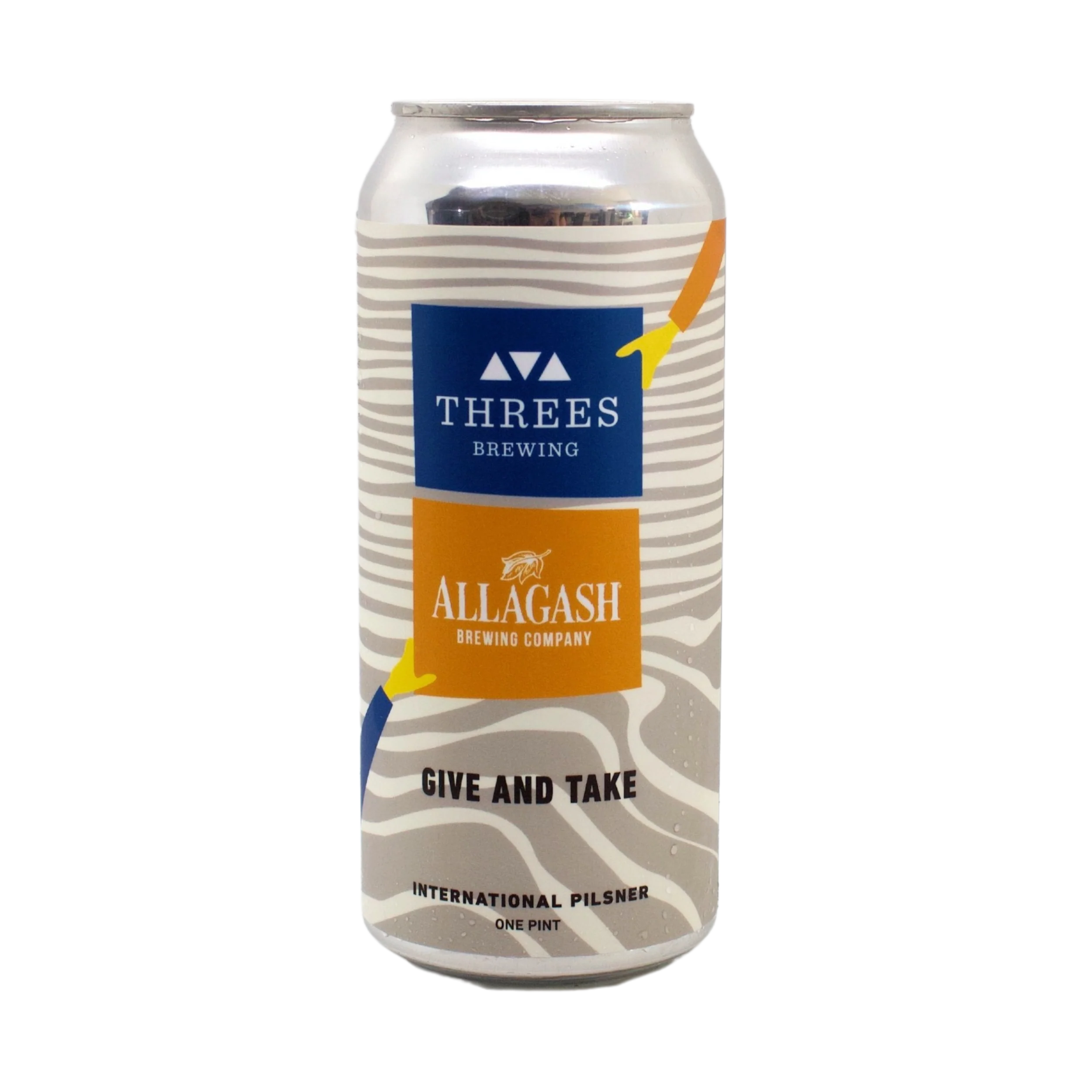 Give and Take (International Pilsner) - Collaboration with Allagash Brewing
