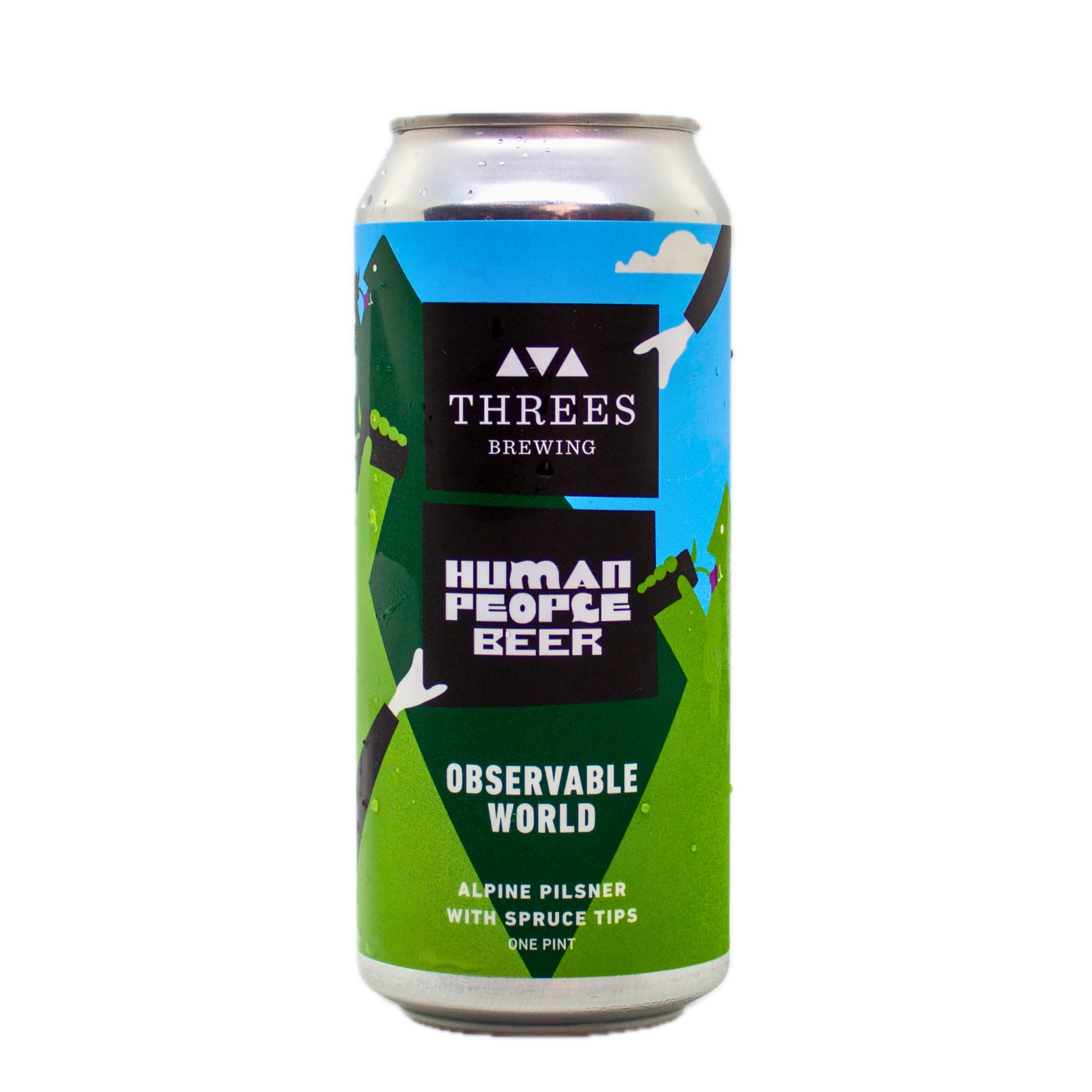 Observable World (Alpine Pilsner with Spruce Tips // Collab with Human People Beer) - Image 2