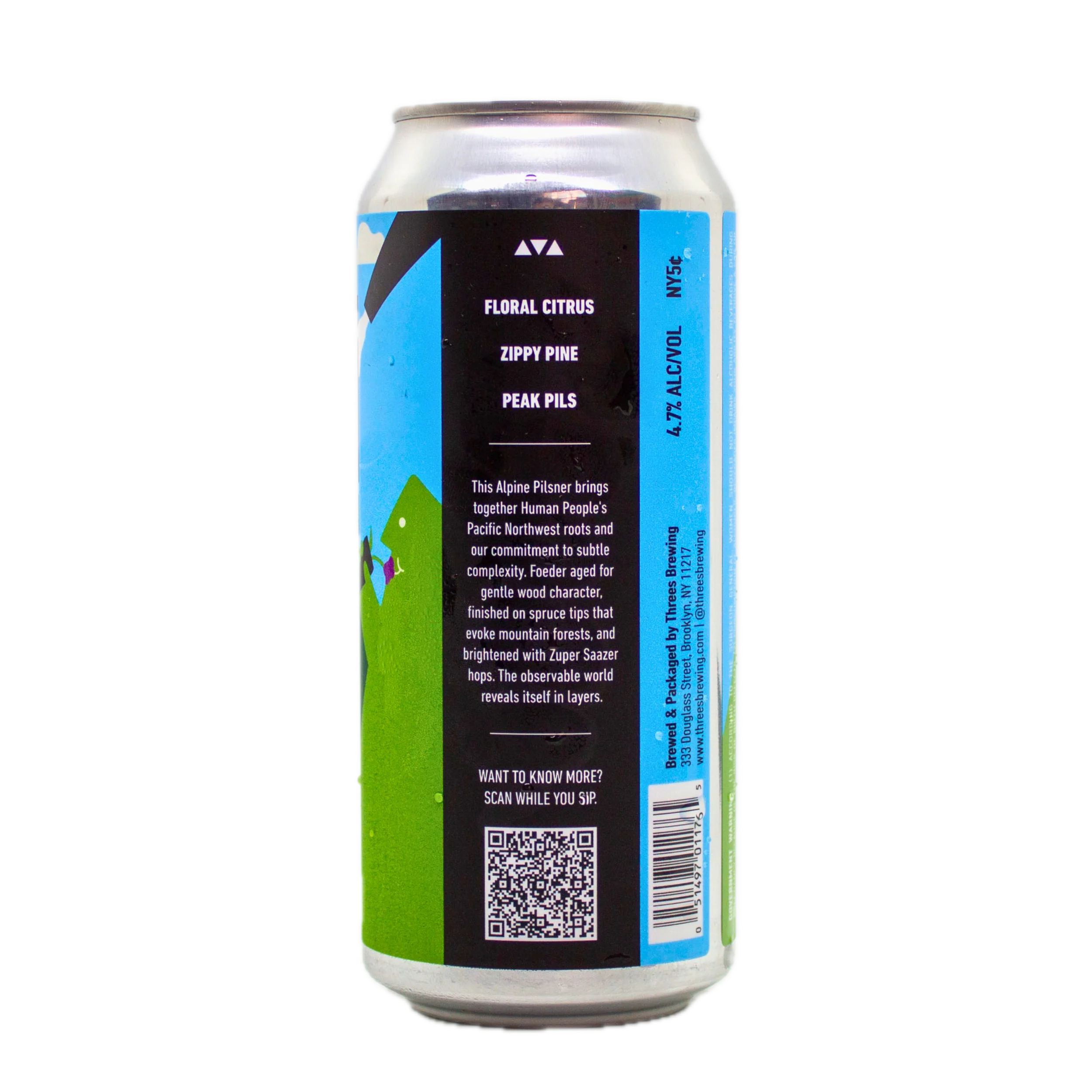 Observable World (Alpine Pilsner with Spruce Tips // Collab with Human People Beer) - Image 3