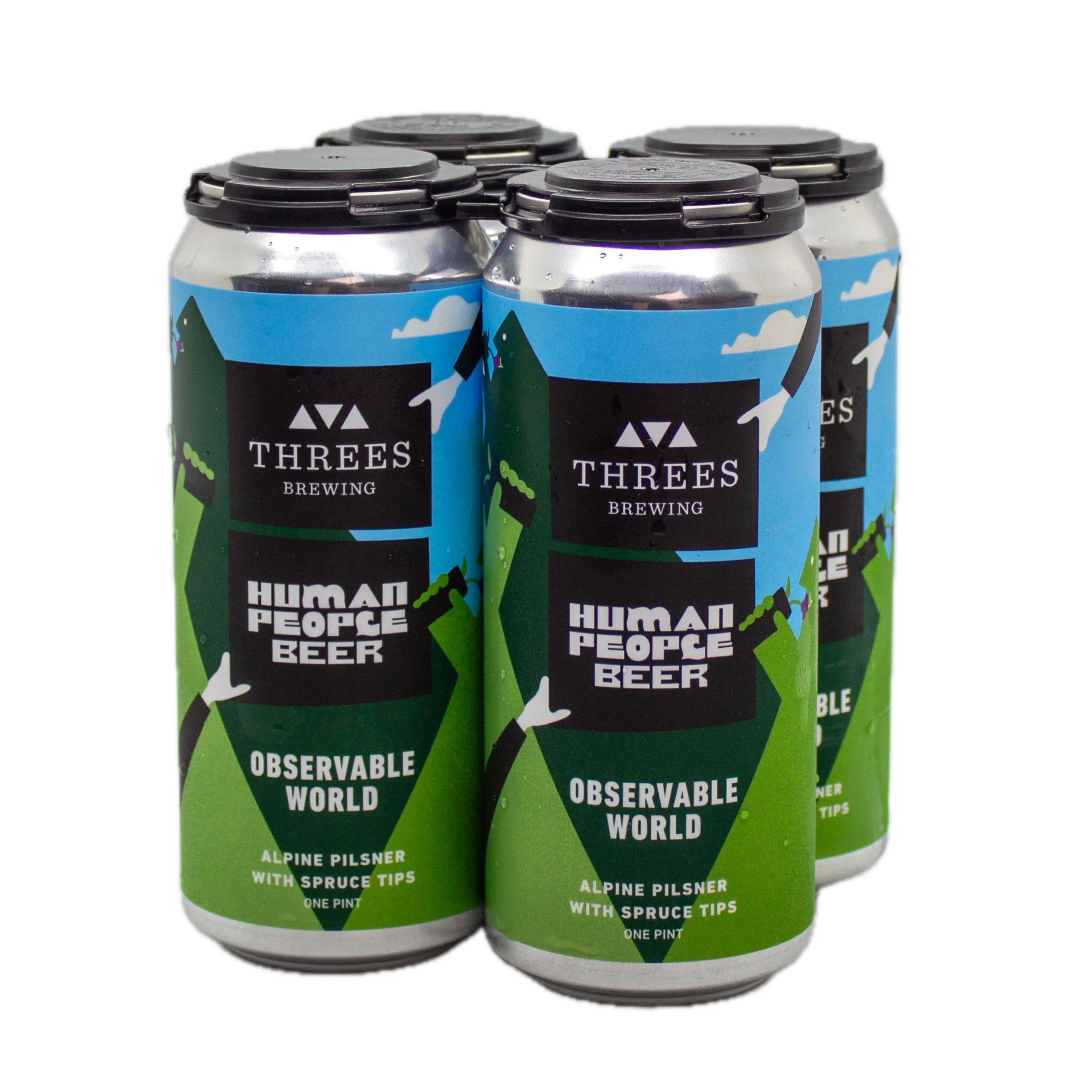 Observable World (Alpine Pilsner with Spruce Tips // Collab with Human People Beer) - Image 4