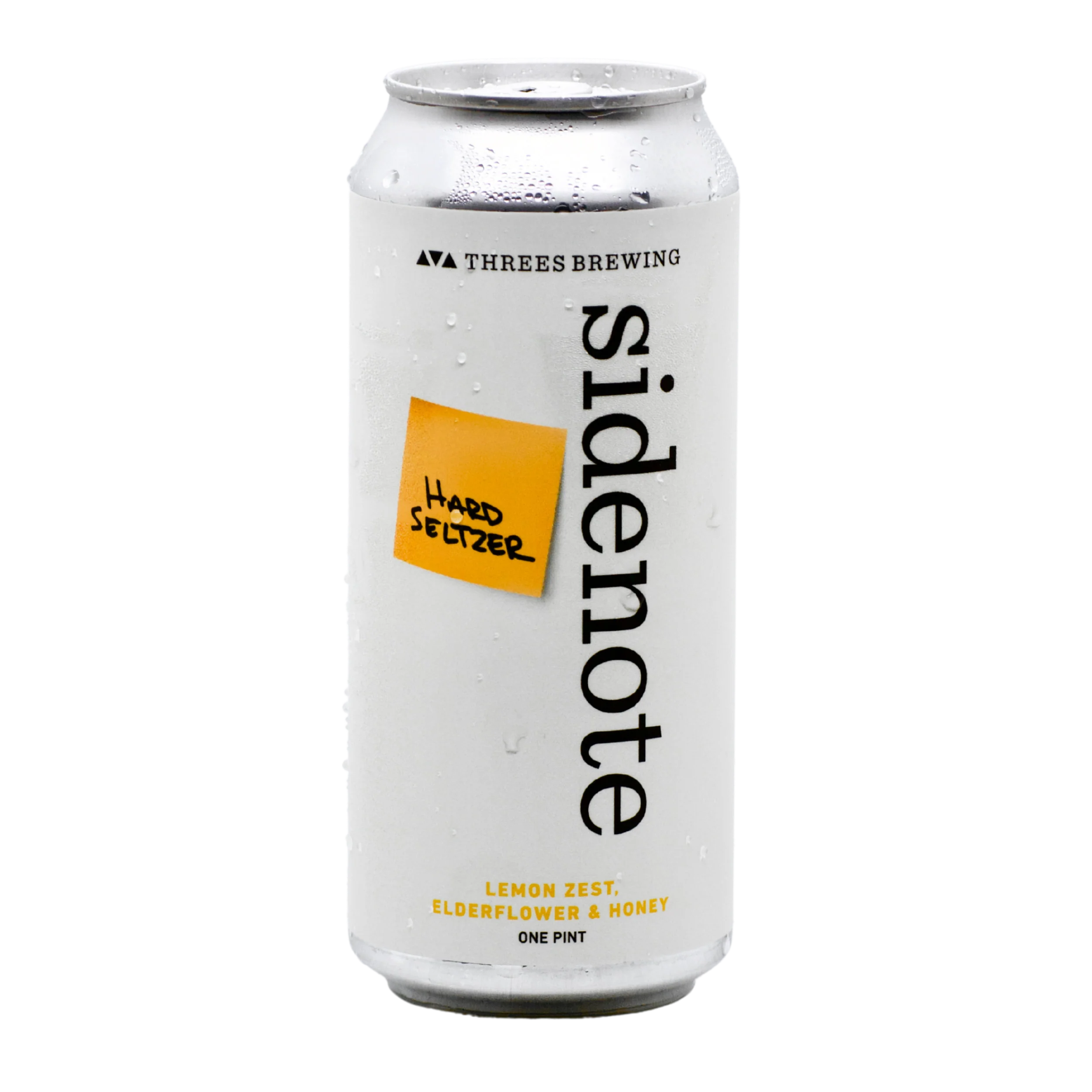 Sidenote - Lemon & Elderflower (Hard Seltzer with Lemon Zest, Elderflower & Honey)