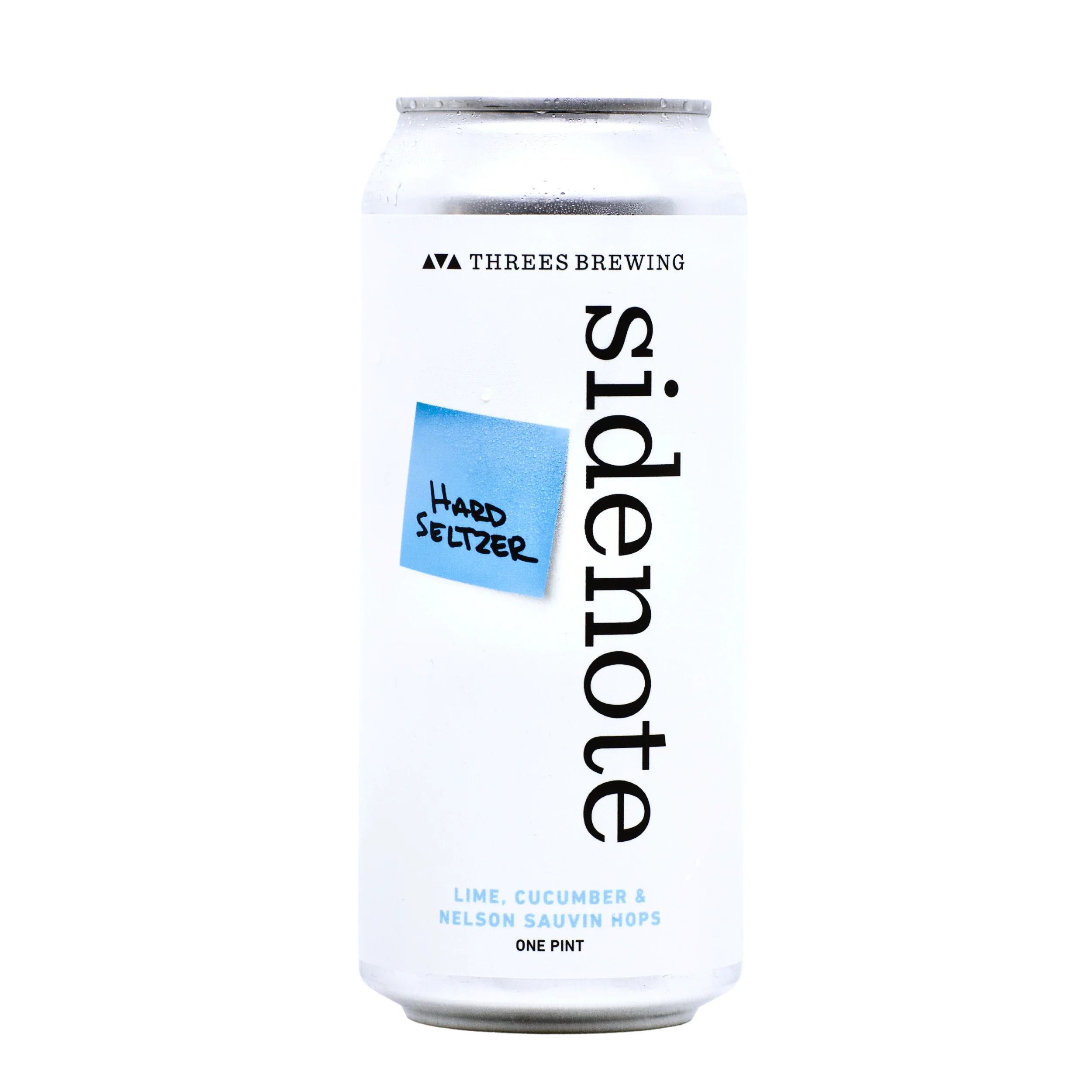 Sidenote - Lime & Cucumber (Hard Seltzer with Lime, Cucumber, & Nelson Sauvin Hops)