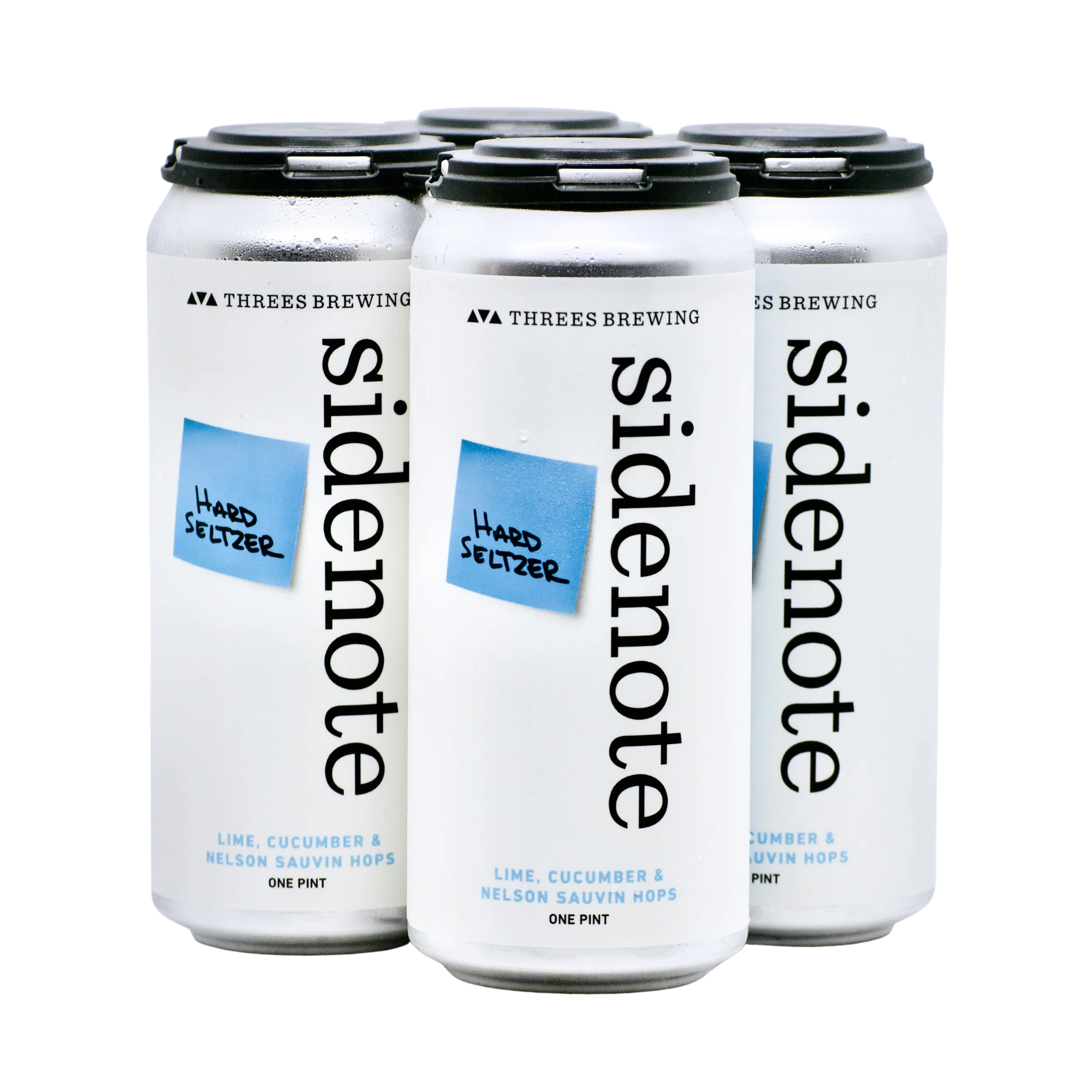 Sidenote - Lime & Cucumber (Hard Seltzer with Lime, Cucumber, & Nelson Sauvin Hops) - Image 2