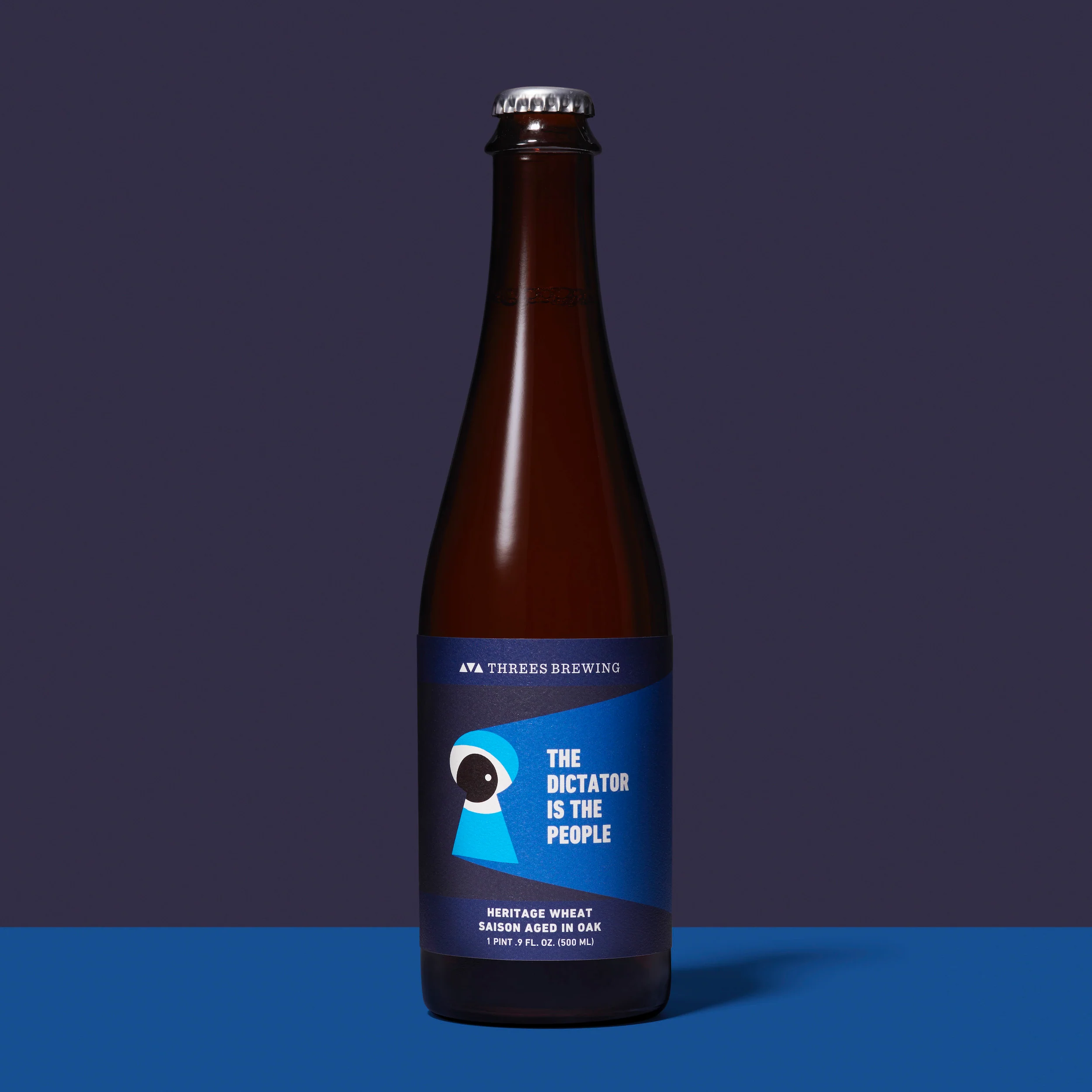 The Dictator Is The People (Heritage Wheat Saison Aged in Oak) 500ml