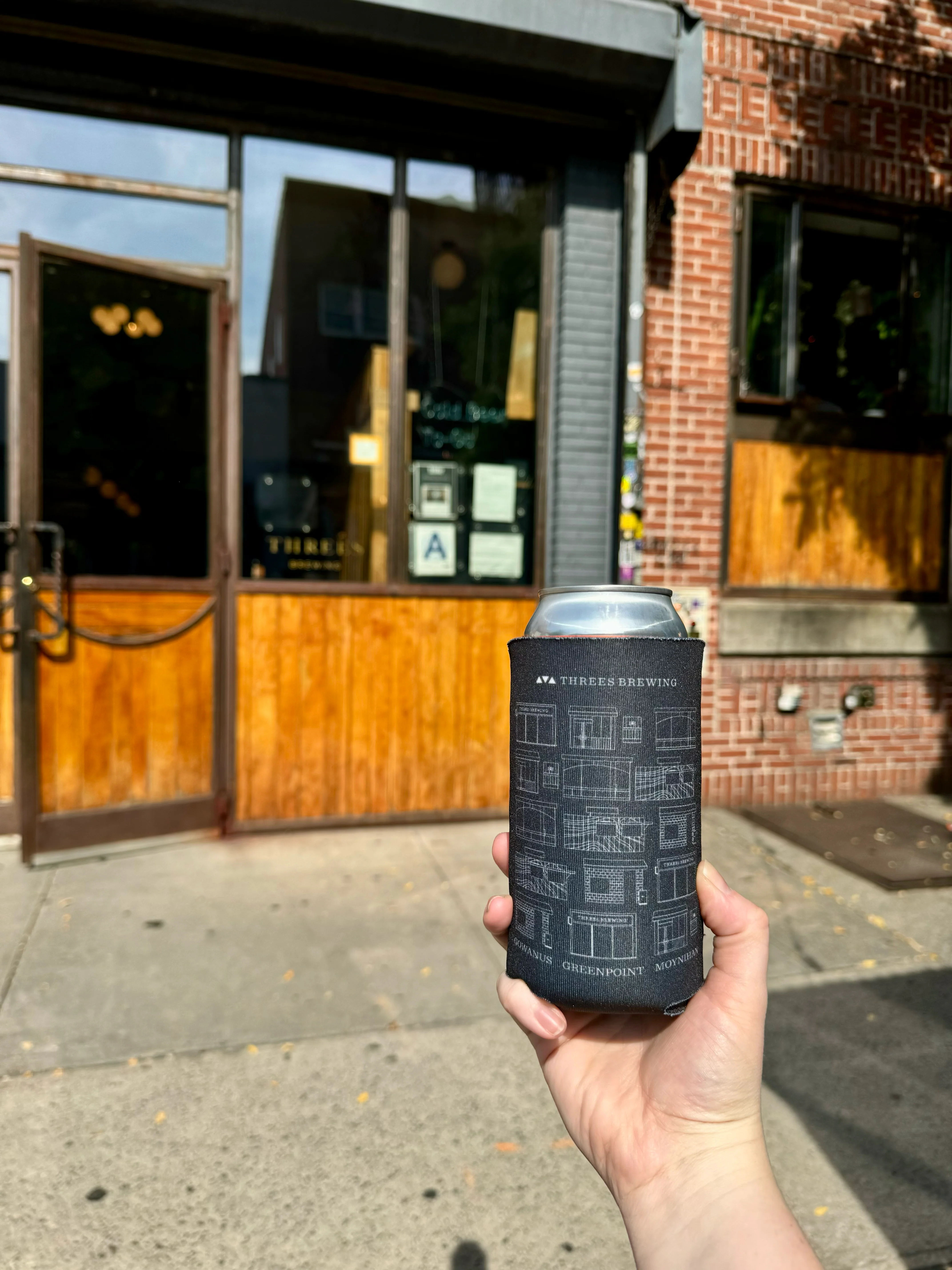 Threes Location Koozie - Image 3